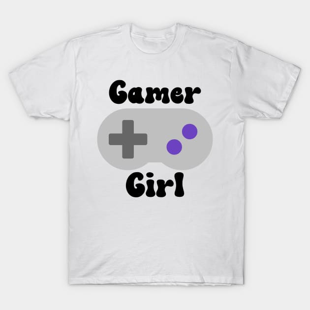 Gamer Girl T-Shirt by julieerindesigns